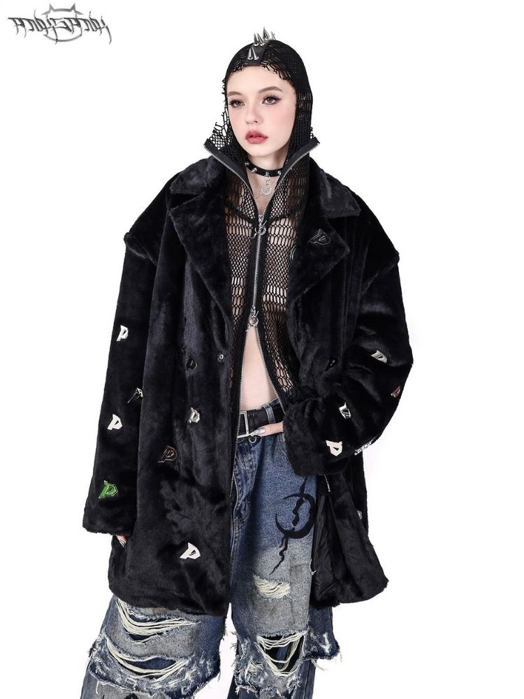 Double Pull Tops Genderless Y2K Jacket【s0000004827】