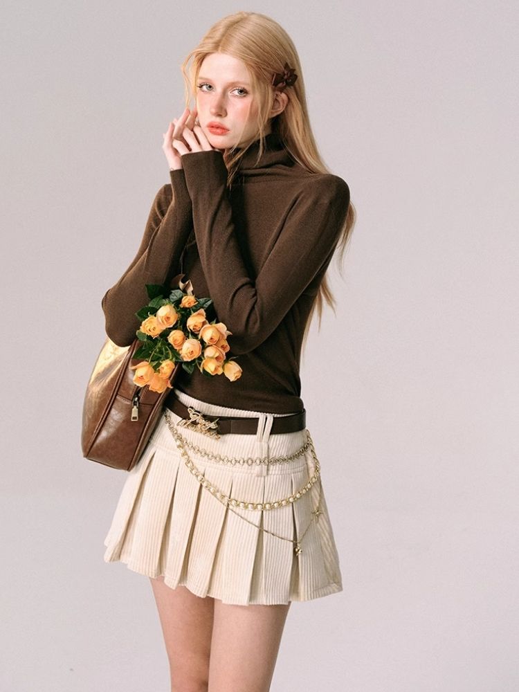 Lapel Jacket Half Skirt Two Piece Set [s0000005608]