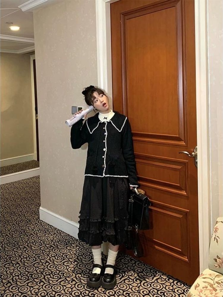 Oden ea r t-Rippem D Pod Ong 스커트 [S0000005903]