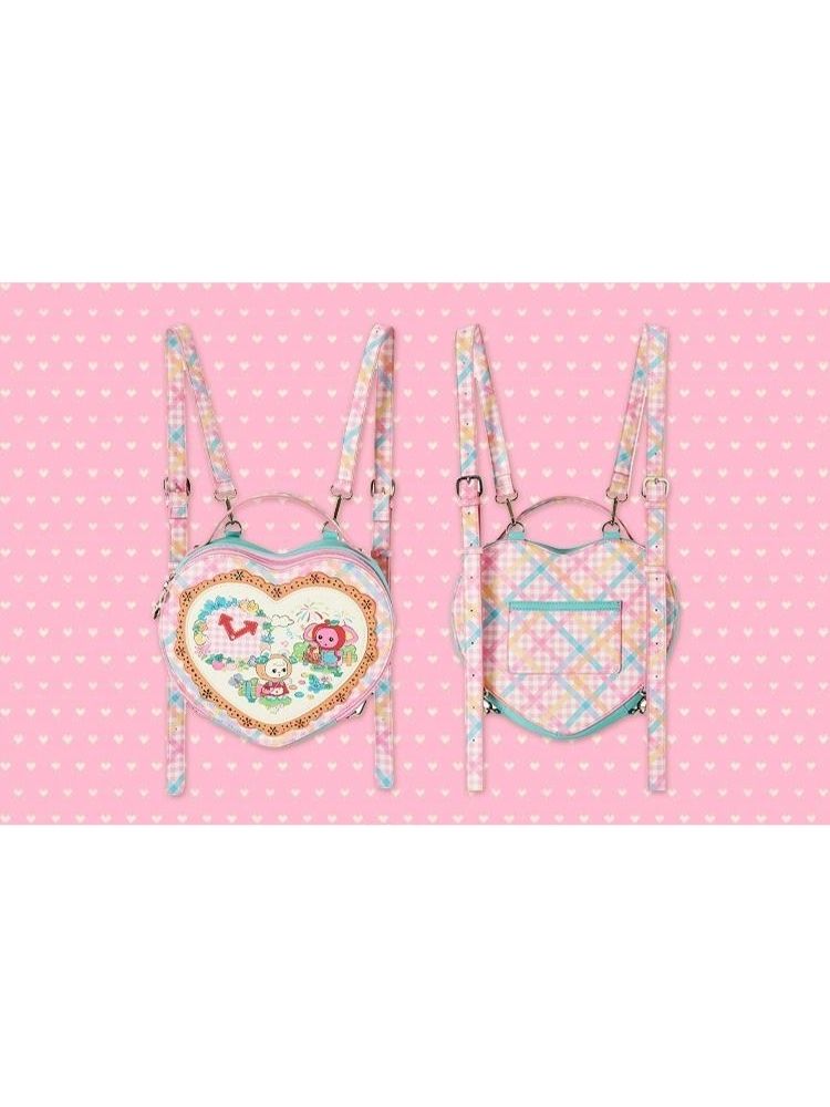 Cute illustration backpack【s0000003725】