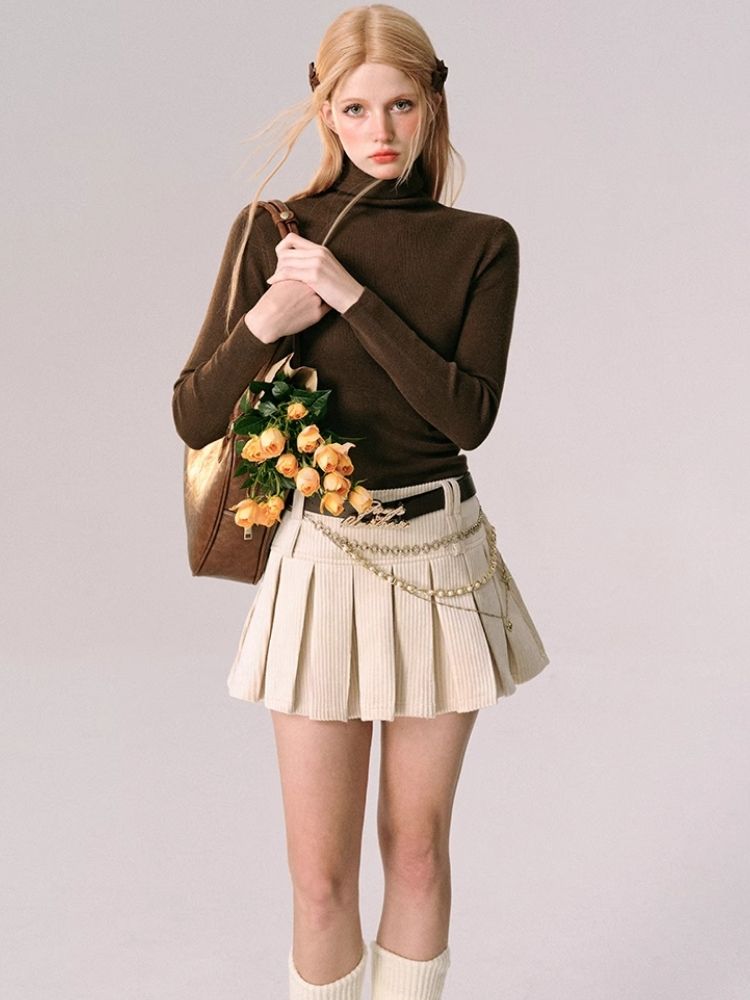 Lapel Jacket Half Skirt Two Piece Set [s0000005608]