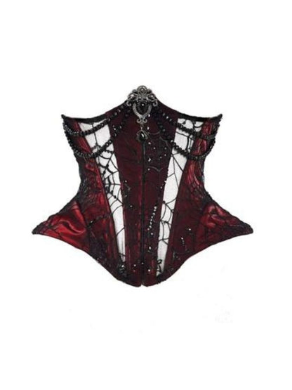 Gothic Velvet Halloween Suspender Dress Suit【s0000003241】