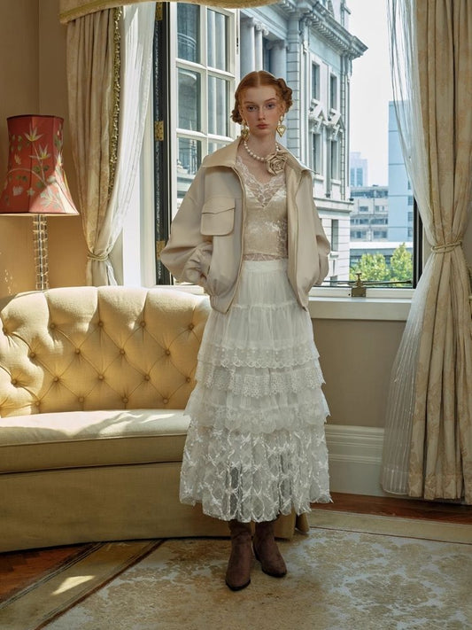 Khaki Short Jacket【s0000005432】