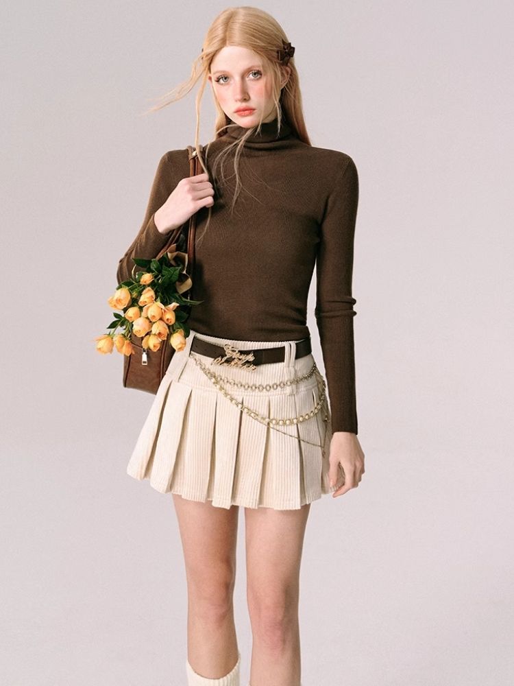 Lapel Jacket Half Skirt Two Piece Set [s0000005608]