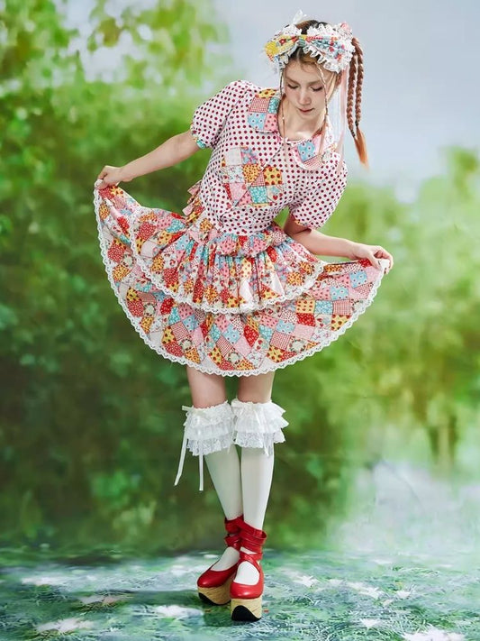 Colorful Cartoon Cake Skirt【s0000008229】