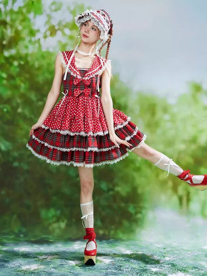 Puffy Princess Skirt Cute Sweet Niche Dress【s0000008227】