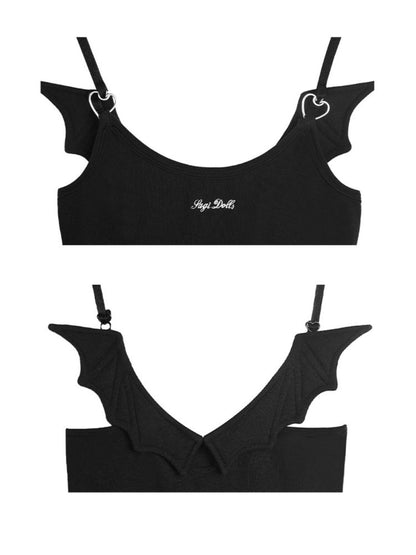 Little Devil Bat Slim Camisole【s0000002052】