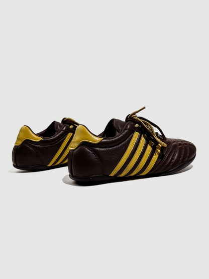 Niche Vintage German Soft Sole Leather Lace-Up Training Shoes【s0000016792】