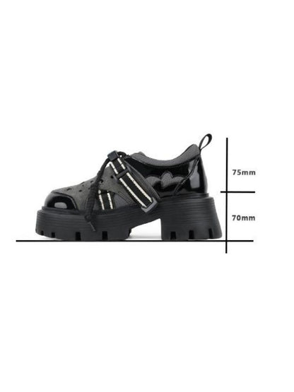 Border Band Sporty Casual Platform Shoes【s0000002670】