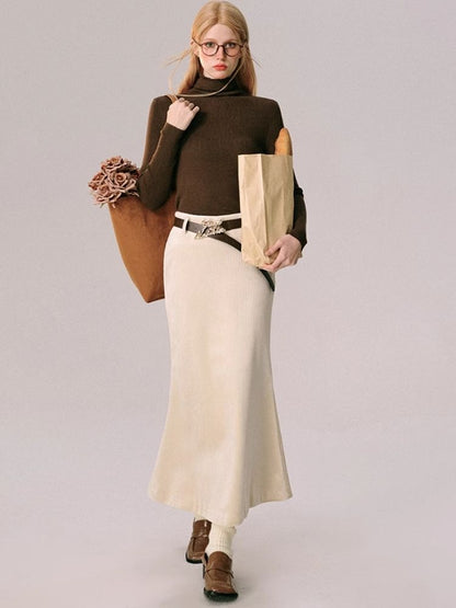 Lapel Jacket Half Skirt Two Piece Set [s0000005608]