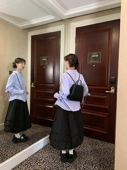 Oden ea r t-Rippem D Pod Ong 스커트 [S0000005903]