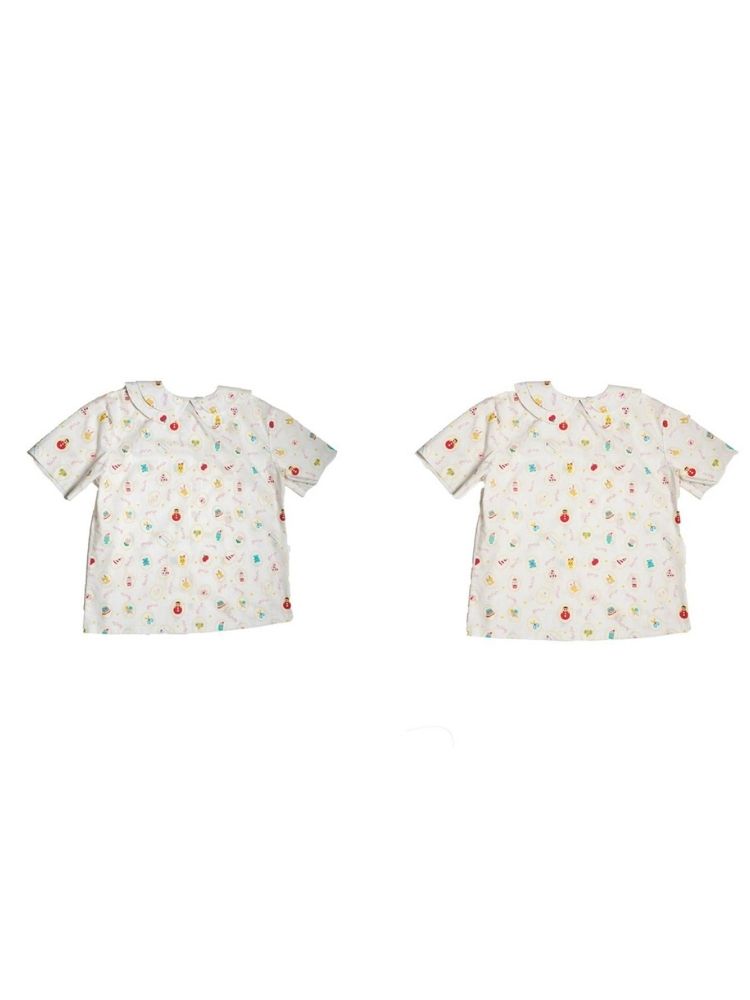 Original print short-sleeved shirt【s0000002891】 