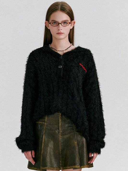 Hooded loose sweater【s0000003465】