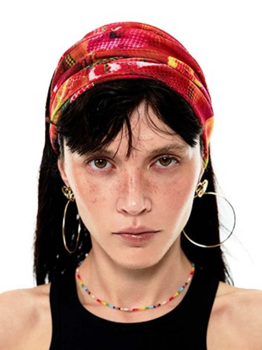 Summe r frui t Print Michen IA L Head Skarf/Tube 및 P [S000009157]