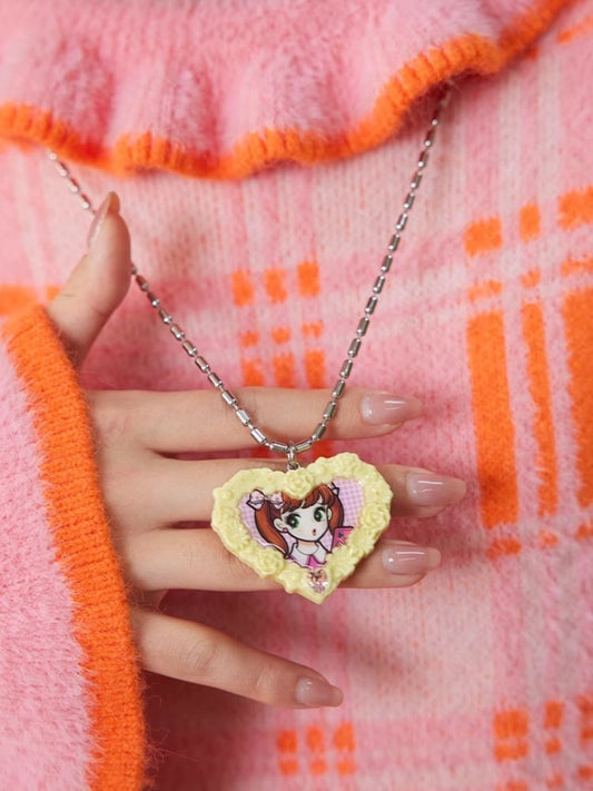 American Girl Resin Sweater Chain Necklace【s0000004894】