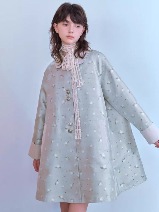 Jackuard Trench koa t 【S0000007051】