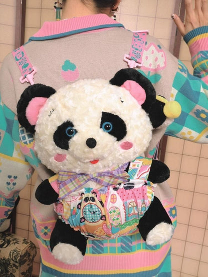 Panda Plush Doll Bag【s0000006110】