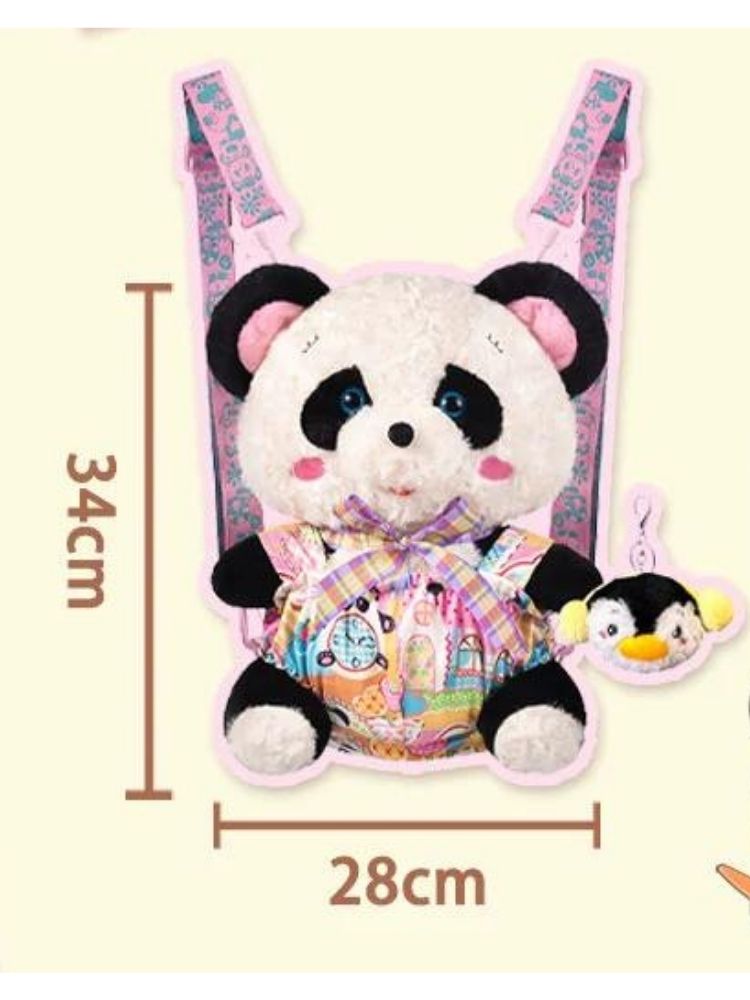 Panda Plush Doll Bag【s0000006110】