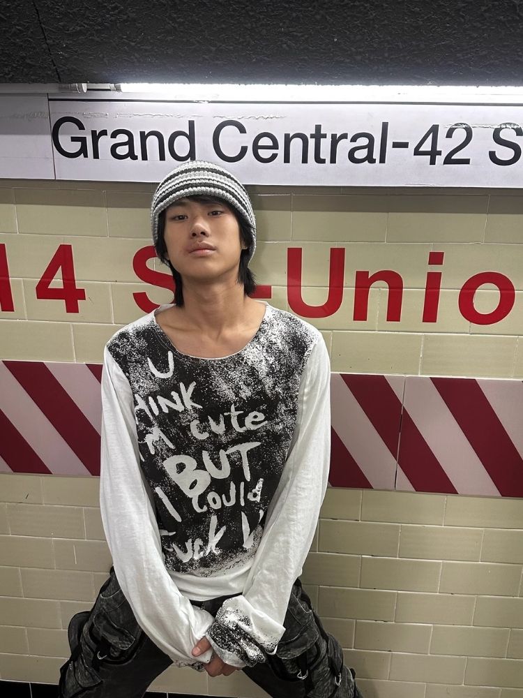 Mid Length Long Sleeve Tee Bottom Shirt【s0000006433】