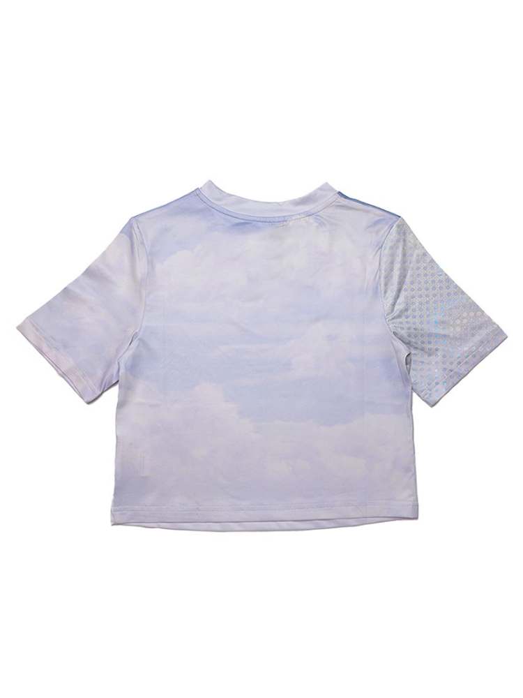 Y2K "DBAO" Angel Puppy Electronic World Short Sleeve Tee [S0000008545]