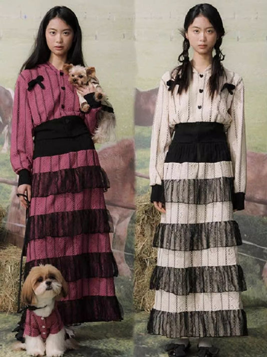 Casual hooded sweater half-skirt suit【s0000007703】