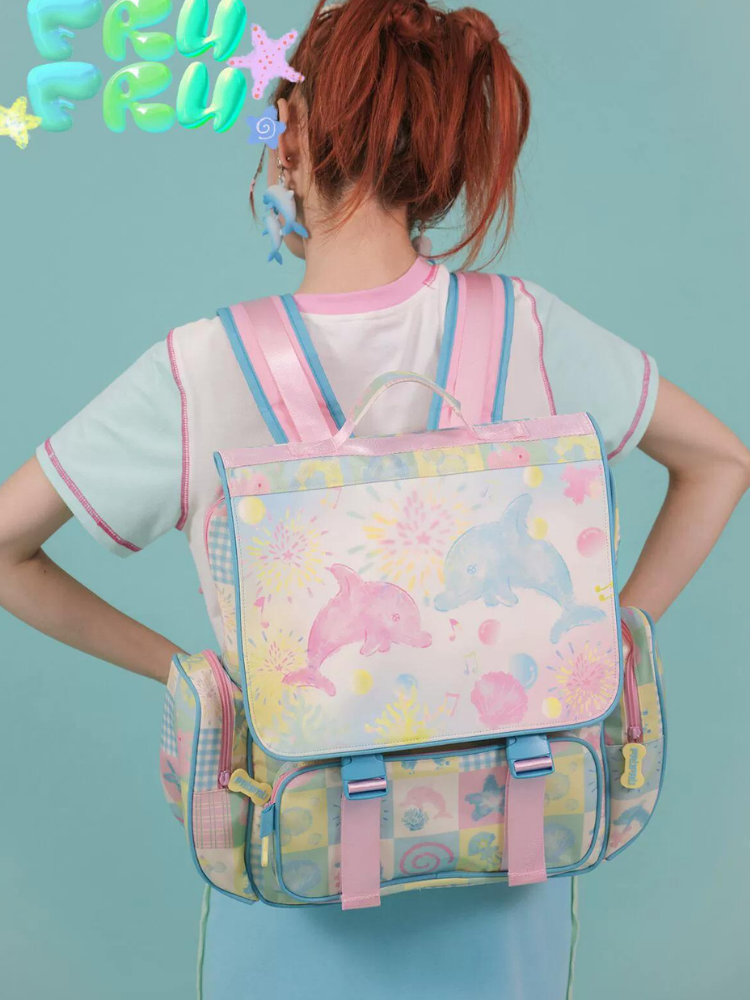 Original cute print backpack [s0000003134]