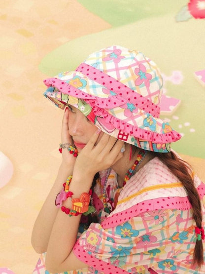 Cute sunscreen hat【s0000003100】