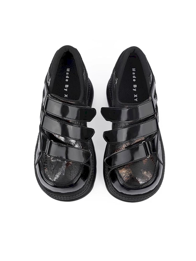 Gothic velcro thick bottom shoe【s0000013359】
