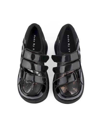 Gothic velcro thick bottom shoe【s0000013359】