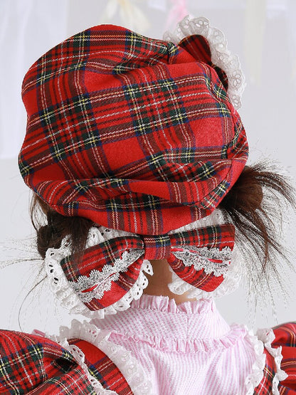Red Vintage Antique Lolita Beret【s0000016558】