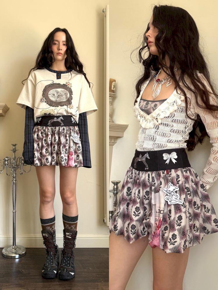 Puffy Short Dress Skirt【s0000013513】