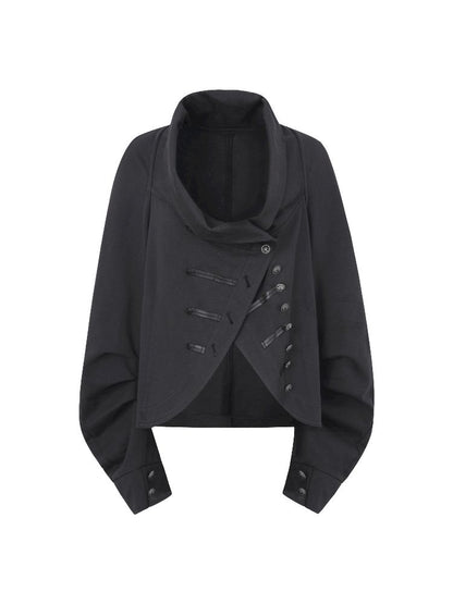 Lapel Sailor Pirate Style Sweatshirt Jacket【s0000011839】