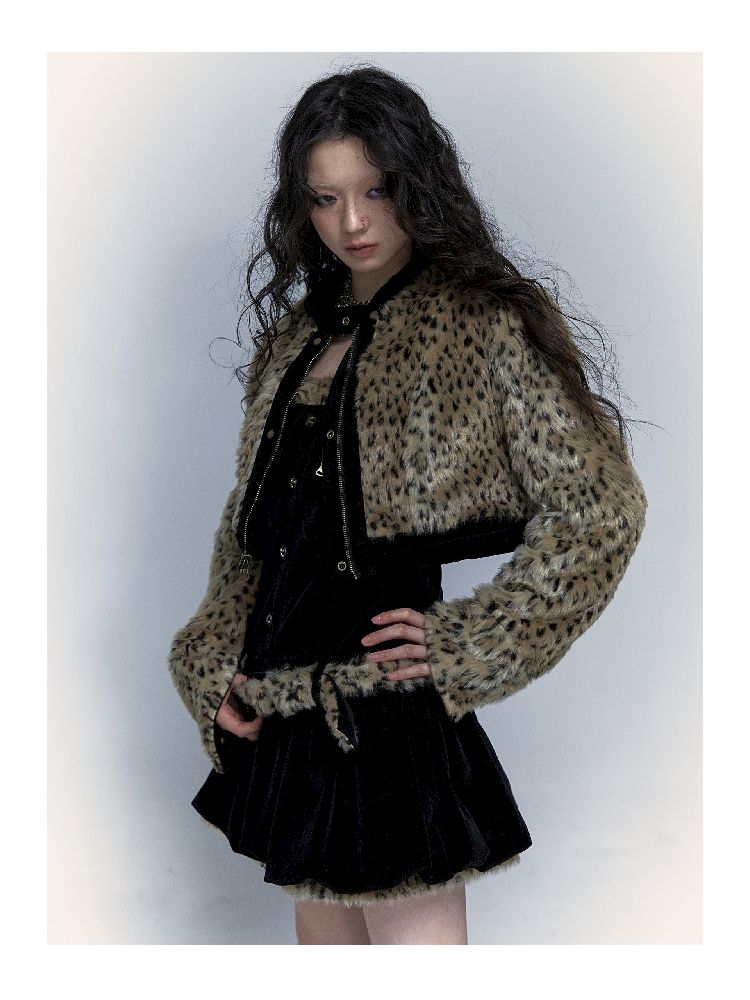 Leopard Hair Coat【s0000004682】