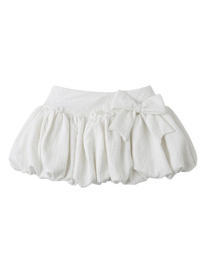 Knit Patchwork Pumpkin Skirt【s0000019137】