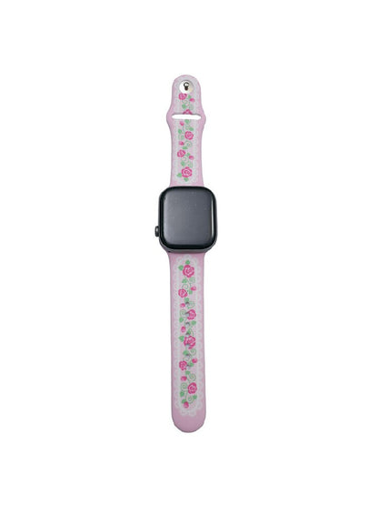 Rose Cake Print iWatch Watch Strap【s0000017466】