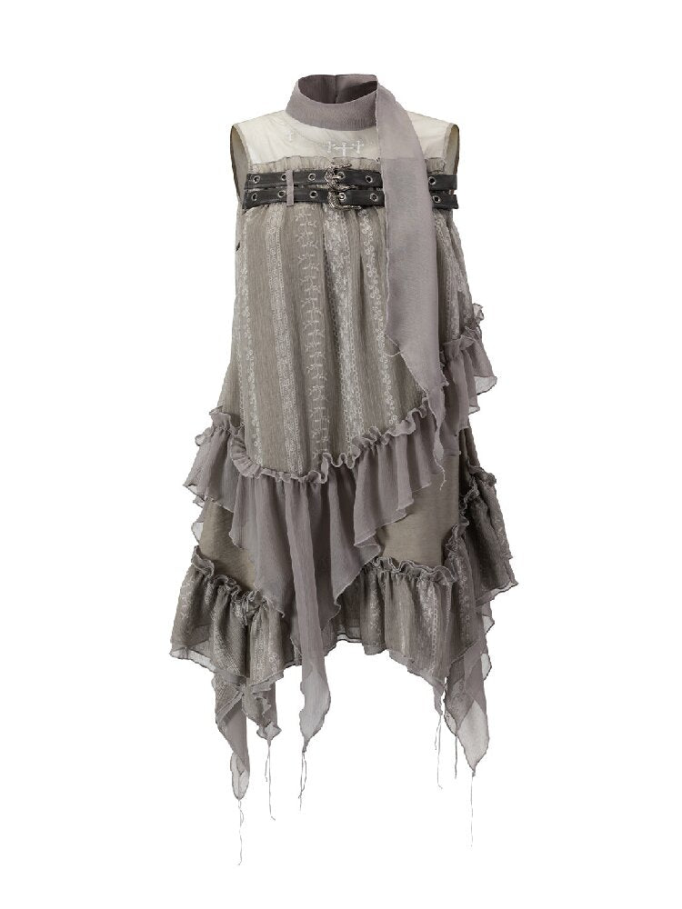 Lace Armor Embroidered Sundress【s0000017043】