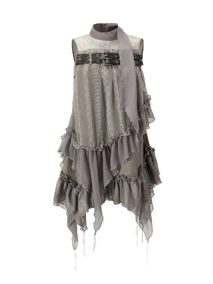 Lace Armor Embroidered Sundress【s0000017043】