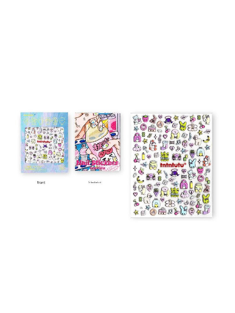 Millennium Flower Y2K Nail Art Sticker【s0000018366】