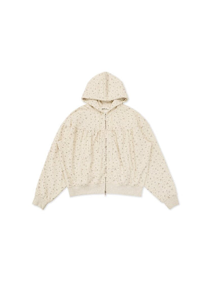 Hand Painted Floral Hoodie Set【s0000017921】