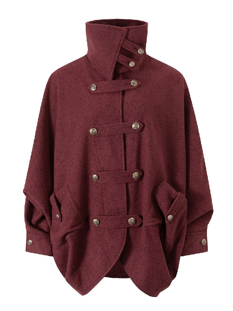 Knightly Napoleon Wool Coat【s0000019237】