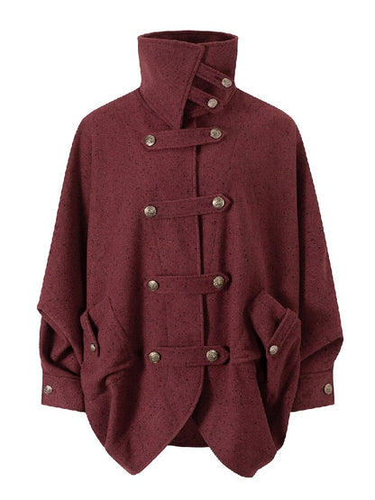 Knightly Napoleon Wool Coat【s0000019237】