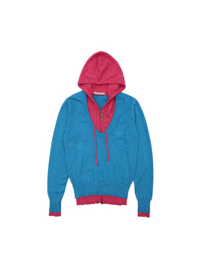 Handmade Patch Leaky Needle Sweater【s0000016119】