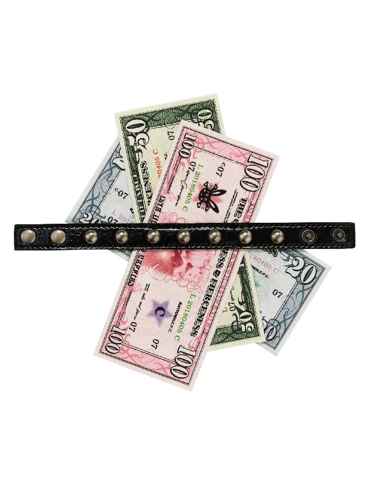 Printed Coins Leather Bracelet【s0000017031】
