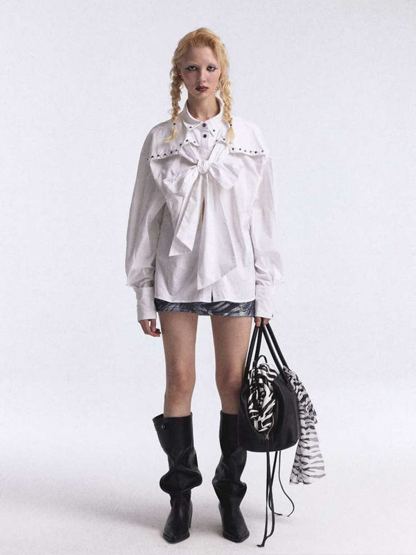 Playful Strap Rivet Cargo Shirt【s0000015388】