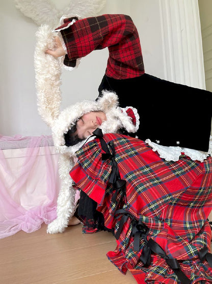 Velvet Bows Short Jacket【s0000011335】