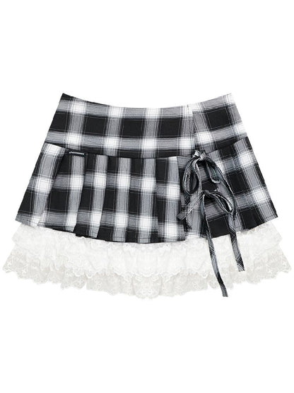 Plaid Half-body Skirt【s0000012266】