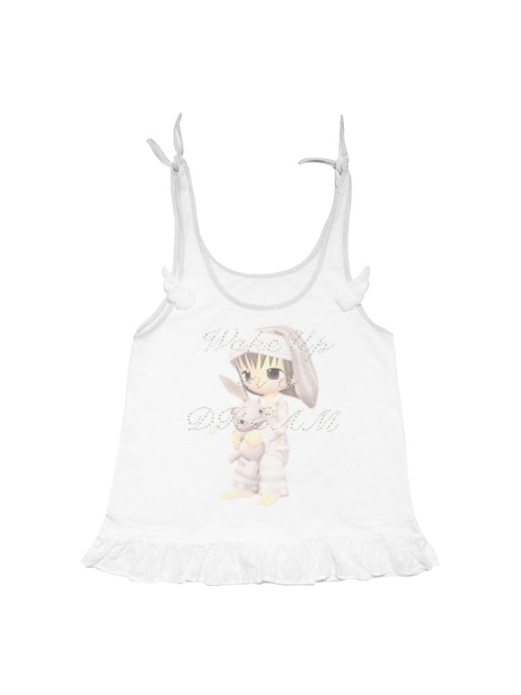 Rhinestone Camisole Tank Top【s0000012675】