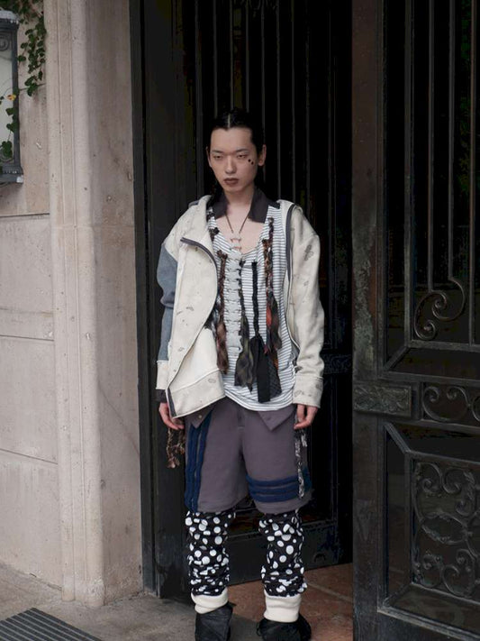 White Knight Fleece Thick Jacket【s0000015149】