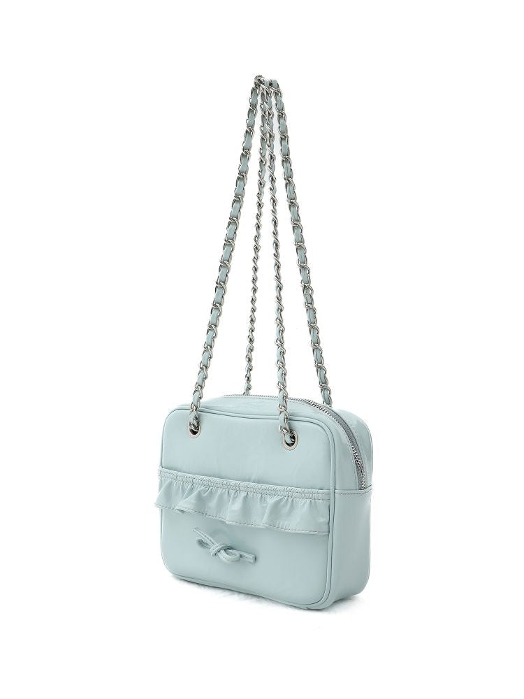 Lace Bow Crossbody Square Bag【s0000012522】