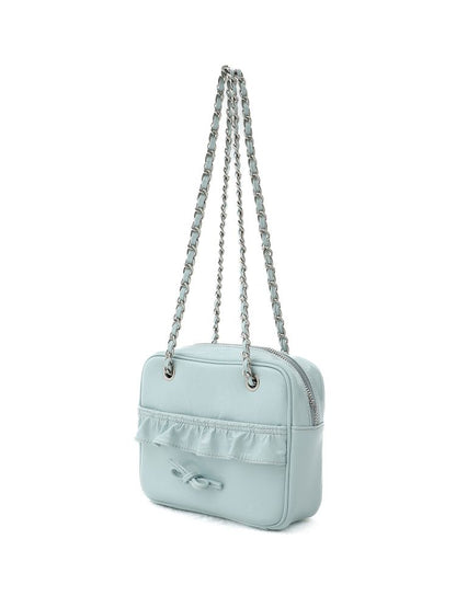 Lace Bow Crossbody Square Bag【s0000012522】